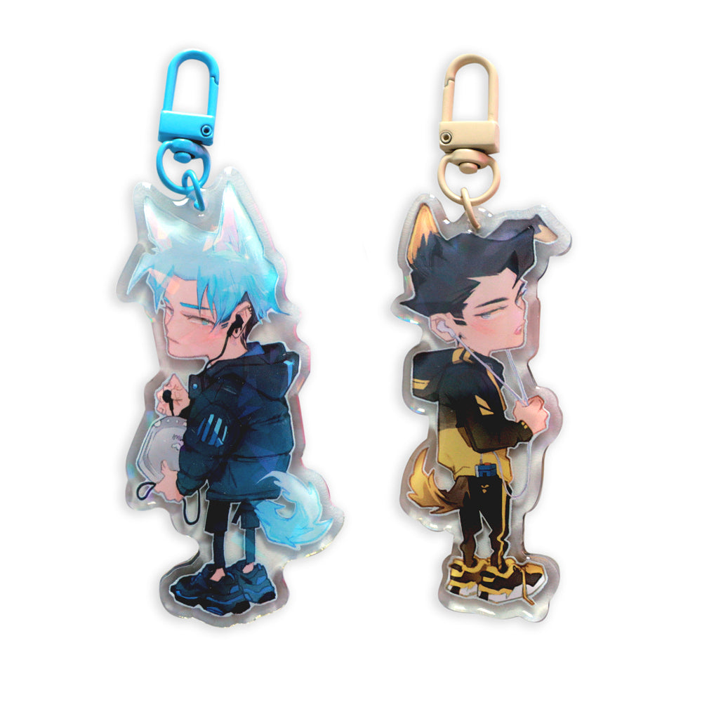 JUN / KIE HOLO EPOXY CHARMS