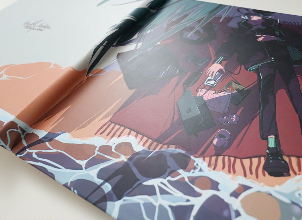 A4sq「mental-vacation」Sketchbook