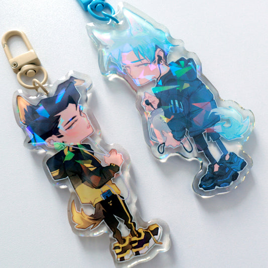 JUN / KIE HOLO EPOXY CHARMS