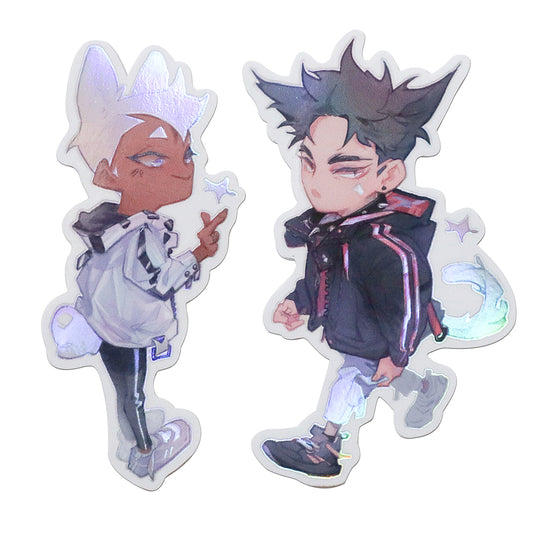 BLOCK / BRIK HOLO STICKERS