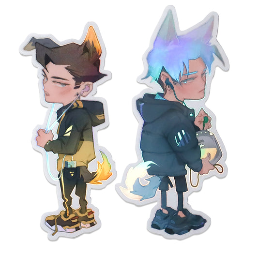 JUN / KIE HOLO STICKERS