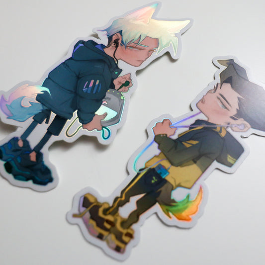 JUN / KIE HOLO STICKERS